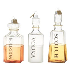 RazEric Cortina 4.75" Mid-Century Modern Decanter Glass Christmas Ornament 3953030 -Christmas Central apimmrusm 60864.1646091946