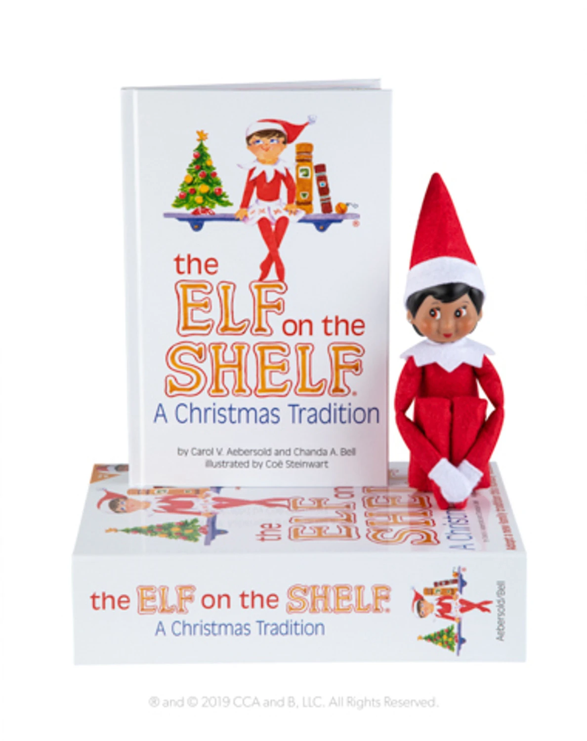 The Elf On The Shelf : A Christmas Tradition Box Set Includes African American Girl Scout Elf 1 The Elf On The Shelf : A Christmas Tradition Box Set Includes African American Girl Scout Elf