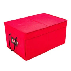 Santa's Bags Red 3 Tray Ornament Storage Drawer With Lid SB-10452-RED 5 Santa's Bags Red 3 Tray Ornament Storage Drawer With Lid SB-10452-RED -Christmas Central apirq2swr 25300.1646091894