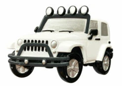 White Jeep 4X4 Personalized Christmas Ornament White OR1763-W 5 White Jeep 4X4 Personalized Christmas Ornament White OR1763-W -Christmas Central apitq7iv3 69525.1646091963