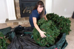 Treekeeper Drop Stand 9' Christmas Tree Storage Duffel TK-10709-RS -Christmas Central apixyabjx 90768.1646091883