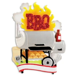 Barbecue Smoker Personalized Christmas Ornament -Christmas Central apiz1oqxi 58647.1666293683
