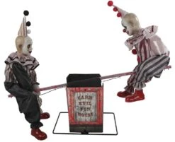 "Clowns" Electric Animated Halloween Props - Package Deal -Christmas Central clowns electric animated halloween props package deal 2309713985569