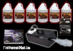 "Fog Machine With Juice, Cleaning Fluid And Timer" Special Effects Combo Package