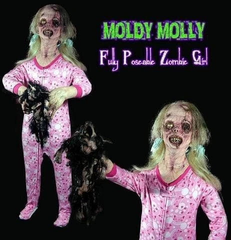 "Moldy Molly And Rotten Robbie" Zombie Halloween Props - Combo Package Deal 2 "Moldy Molly And Rotten Robbie" Zombie Halloween Props - Combo Package Deal - Image 2
