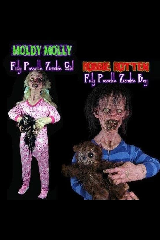 "Moldy Molly And Rotten Robbie" Zombie Halloween Props - Combo Package Deal 1 "Moldy Molly And Rotten Robbie" Zombie Halloween Props - Combo Package Deal