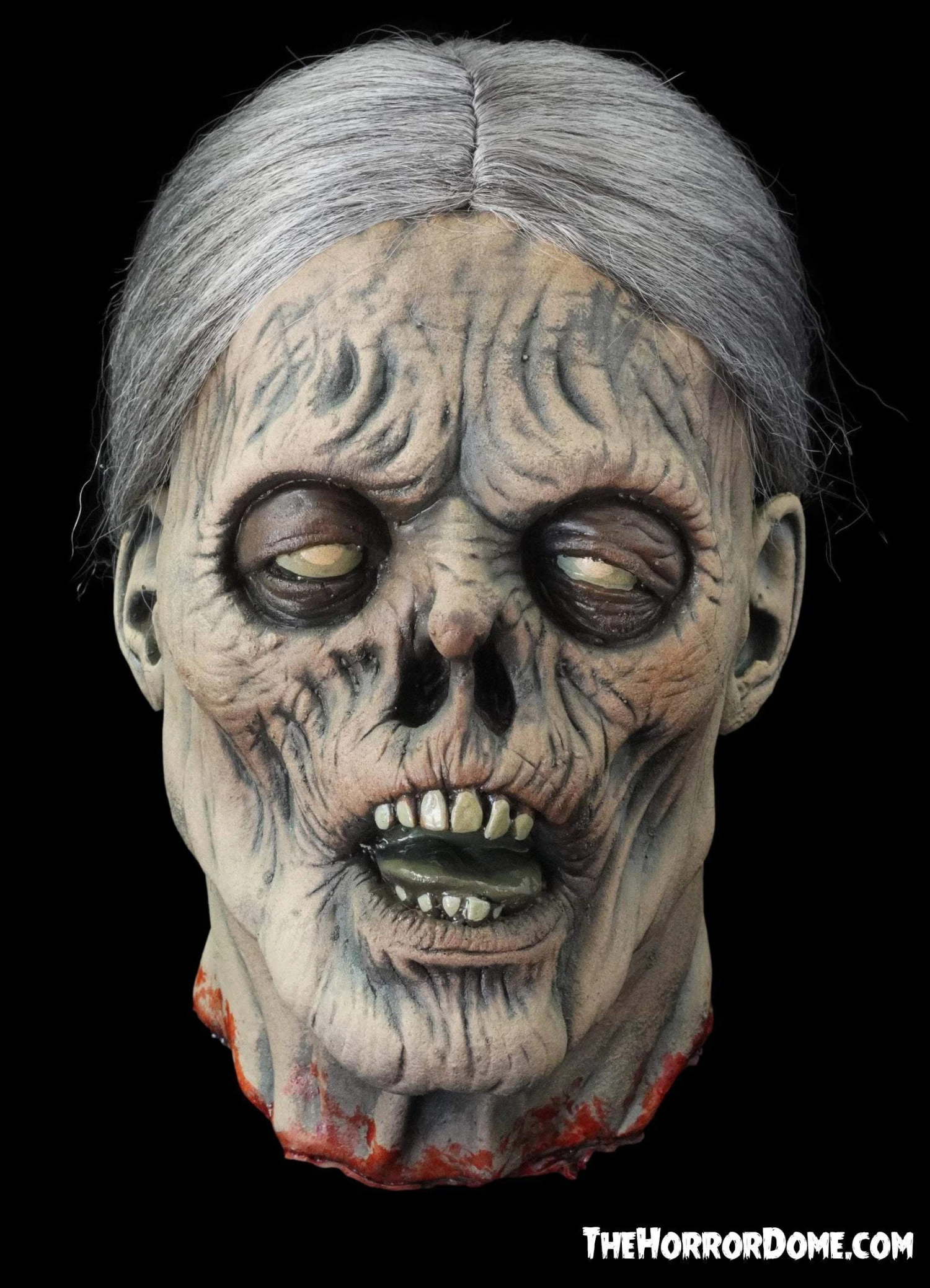 "Mrs. Bates" Severed Head HD Studios Ultra Realistic Halloween Prop 1 "Mrs. Bates" Severed Head HD Studios Ultra Realistic Halloween Prop
