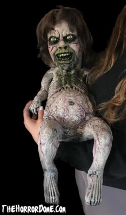 "Possessed Baby" HD Studios Halloween Puppet Prop -Christmas Central possessed baby hd studios halloween puppet prop 28753461248048