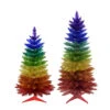 Kurt Adler 3' Or 4' Un-Lit Rainbow Foil Artificial Christmas Tree